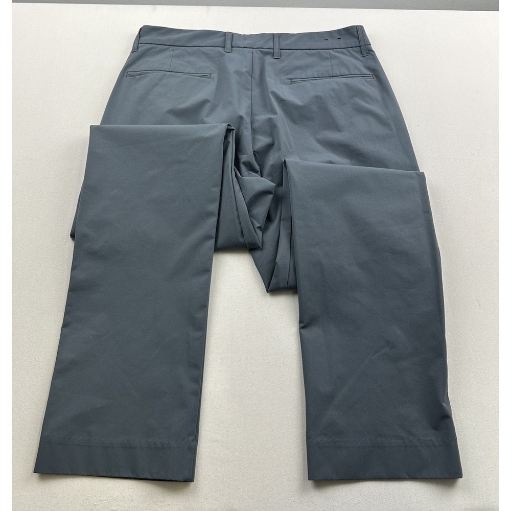 J Crew Pants Thompson Flex Tapered Leg Golf‎ Tech Pants Mens 30x32 Blue Gray - Picture 15 of 15